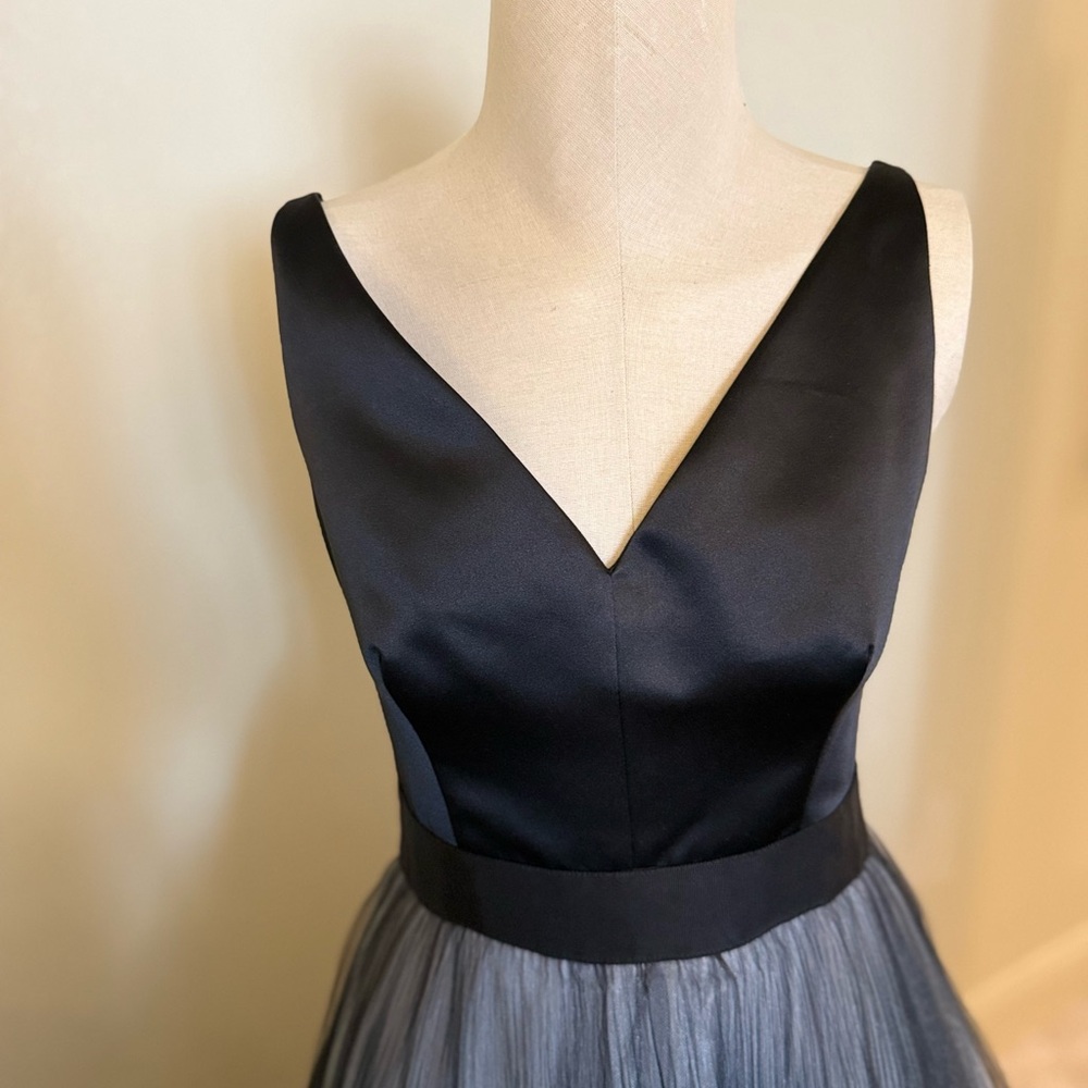 Milly Black Dress with Elegant Bow